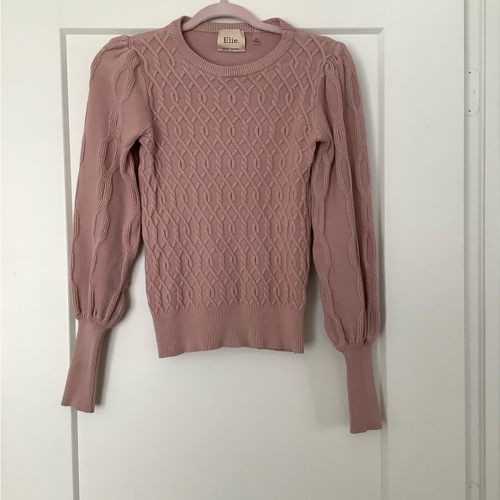 ❤️🌸Elle Dusty Rose Knit Sweater